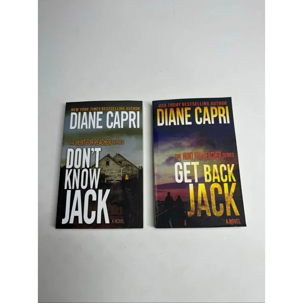Set of 2 Books Diane Capri Don’t Know Jack/ Get Back Jack Paper Cover GUC